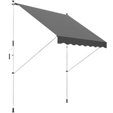 Outsunny 3 x 1.5 m Retractable
