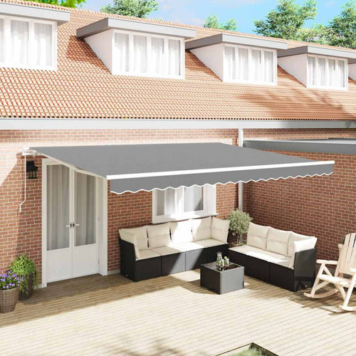 Retractable awning frame white - frame,