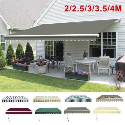 Retractable awning manual - awning,