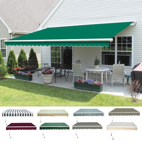 Manual diy patio awning - manual,