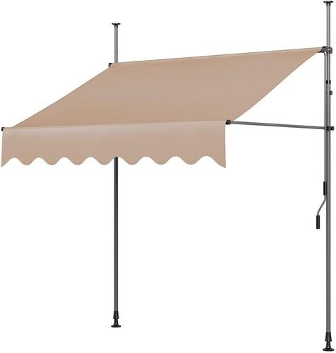Retractable clamp balcony - retractable, clamp-on
