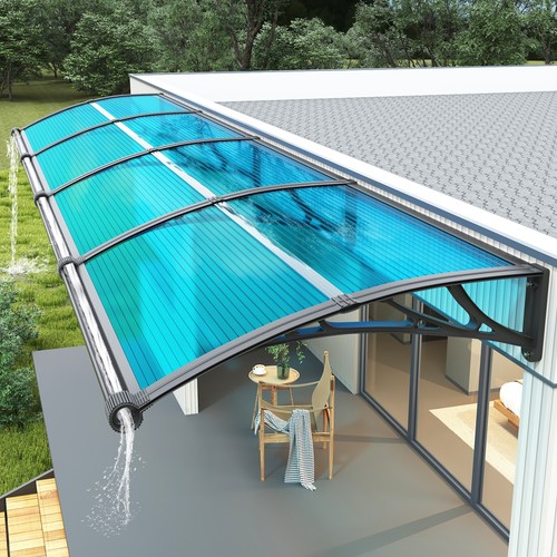 Window awning canopy with - window,