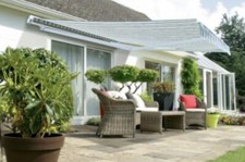 Half Cassette Manual Awning