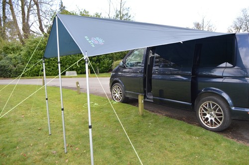 Campervan caravan awning sun - awning,